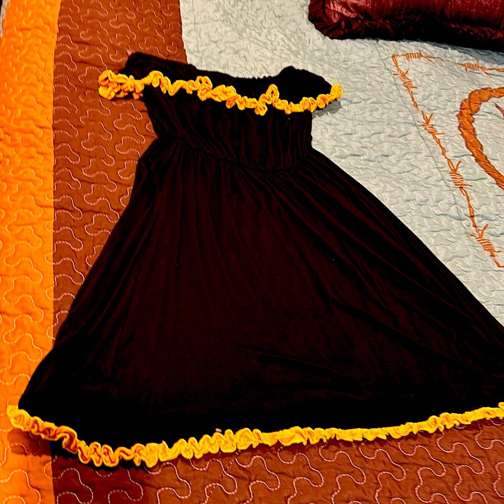 Strapless dress or bathing suit cover up
